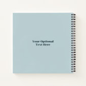 カスタムネーム バリ ノートブック (裏面)