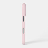 カスタムネーム パステルピンク iPhone カバー (右側面)