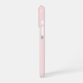 カスタムネーム パステルピンク iPhone カバー (左側面)