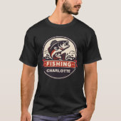 カスタムネーム フィッシング Tシャツ (正面)