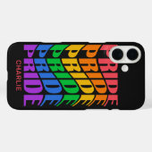 カスタムネーム プライド Case-Mate iPhoneケース (裏面 (横))