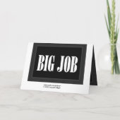 カスタムネーム ベストマン インビテーション テンプレート - ユーモア (裏面)