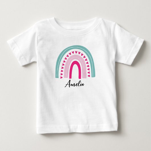 カスタムネーム ベビーTシャツ (正面)