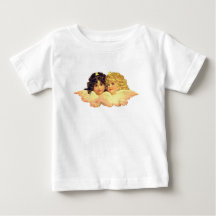 カスタムネーム ベビーTシャツ シスターエンジェル付き