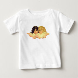 カスタムネーム ベビーTシャツ シスターエンジェル付き