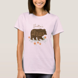 カスタムネーム ママベア Tシャツ