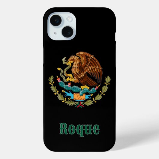 カスタムネーム メキシコ鷲 Case-Mate iPhoneケース (裏面)