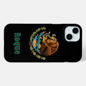 カスタムネーム メキシコ鷲 Case-Mate iPhoneケース (裏面 (横))