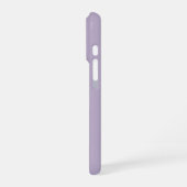 カスタムネーム ラベンダーカラー iPhone カバー (左側面)