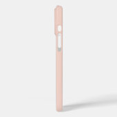 カスタムネーム リテールF ゴールドフォイル ピンクバラ Case-Mate iPhoneケース (裏面 / 左)