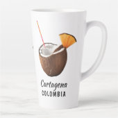 カスタムネーム ロコココ カフェラテマグ (右)