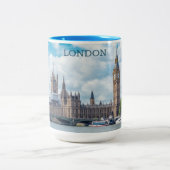 カスタムネーム ロンドン ツートーンマグカップ (中央)