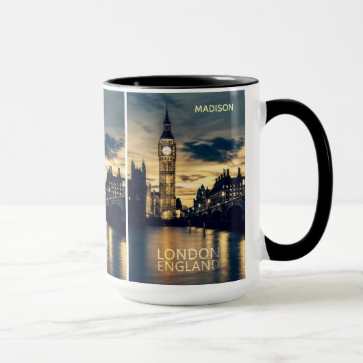 カスタムネーム ロンドン マグカップ (右)