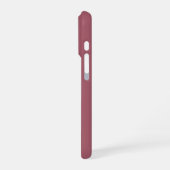 カスタムネーム ローズゴールド iPhoneケース iPhone 16 Proケース (左側面)