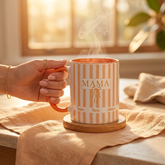 カスタムネーム 新米ママ・パパへのギフト コーヒー マグカップ
