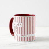 カスタムネーム 新米ママ・パパ ギフト コーヒー マグカップ (正面左)