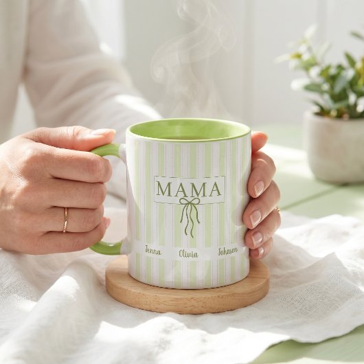 カスタムネーム 新米ママ・パパ ギフト コーヒー マグカップ