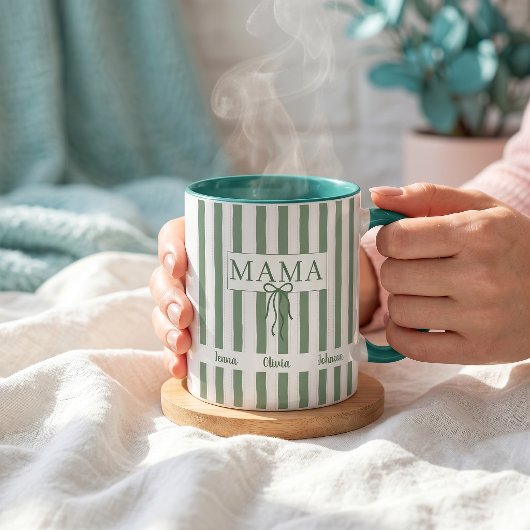 カスタムネーム 新米ママ・パパ ギフト コーヒー マグカップ