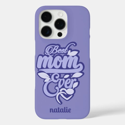 カスタムネーム "最高のママ" Case-Mate iPhoneケース (裏面)