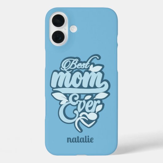 カスタムネーム "最高のママ" Case-Mate iPhoneケース (裏面)