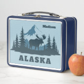 カスタムネーム ALASKA メタルランチボックス (インサイチュ)