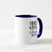 カスタムネーム『Hocus Pocus Coffee Helps me Focus』 マグカップ (正面右)
