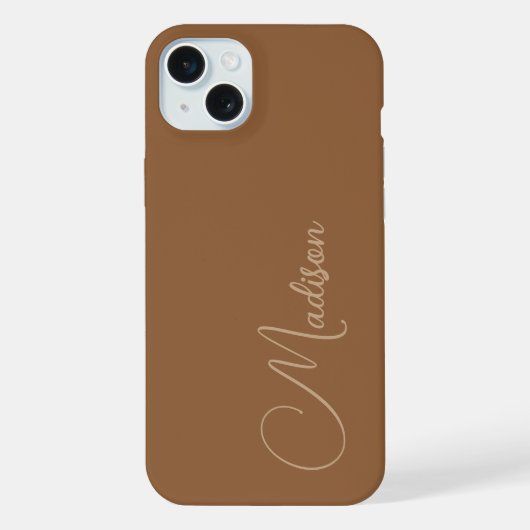 カスタムネーム iPhoneケース (裏面)