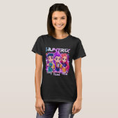 カスタムネーム K-POP アニメ ガールズ スクワッド Tシャツ (正面フル)
