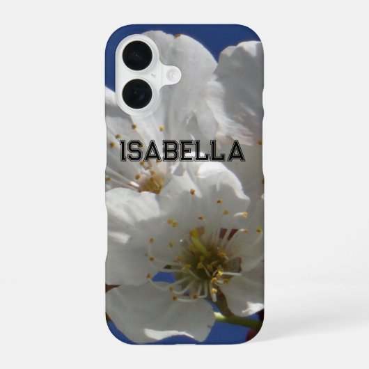 カスタムネームiPhoneケース iPhone 16ケース (裏面)