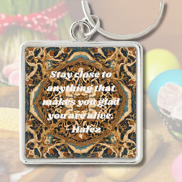 カスタムノウルーズペルシャ新年ギフトカータムアート キーホルダー