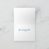 カスタムノートカードラディバグ&フラワーフレンドリーズ カード (内部)