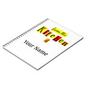 カスタムノート ノートブック (左側)