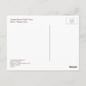 カスタムハウスクロックタワー ポストカード (裏面)