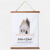 カスタムハウスメディカルトレーニングジャーニー 吊り下げ型タペストリー (正面)