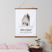 カスタムハウスメディカルトレーニングジャーニー 吊り下げ型タペストリー (寝室)