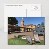 カスタムハウス列車 ポストカード (正面/裏面)