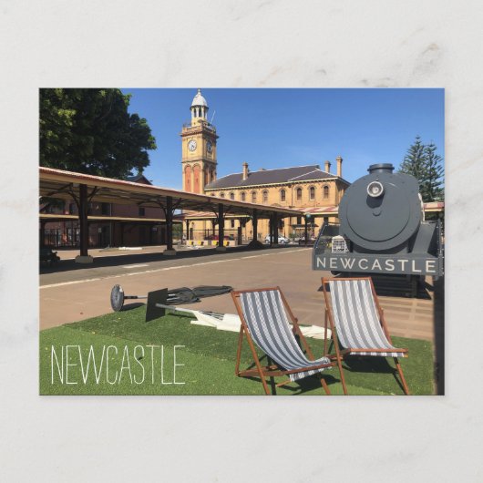 カスタムハウス列車 ポストカード (正面)