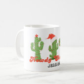 カスタムハウディークリスマスマグ コーヒーマグカップ (正面左)