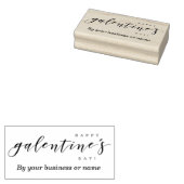 カスタムハッピーガレンティーンズデイ引用文タイポグラフィ ラバースタンプ (押印)