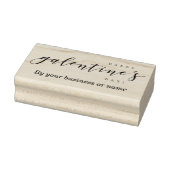 カスタムハッピーガレンティーンズデイ引用文タイポグラフィ ラバースタンプ (スタンプ)