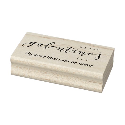 カスタムハッピーガレンティーンズデイ引用文タイポグラフィ ラバースタンプ (スタンプ)