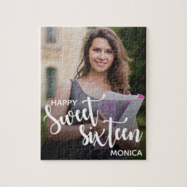 カスタムハッピースウィート16 | 誕生日パズル ジグソーパズル