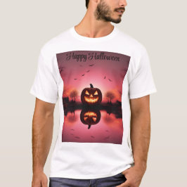 カスタムハッピーハローウィンTシャツ Tシャツ