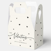 カスタムハッピーバレンタインデー+ハート フェイバーボックス (オープン)