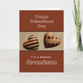 カスタムハッピーバレンタインデー/孫ハート シーズンカード