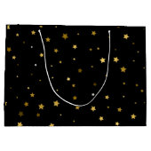 カスタムハッピーバースデーお祝い抱き枕 ラージペーパーバッグ (裏面)