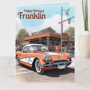カスタムハッピーバースデークールクラシック誕生日 カード