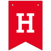 カスタムハッピーバースデーパーティーのバンティングバナーフラグ バンティングフラッグ (第2の旗)