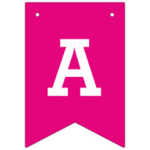 カスタムハッピーバースデーパーティーバンティングバナー バンティングフラッグ (第3の旗)