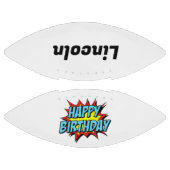 カスタムハッピーバースデー アメリカンフットボール (パネル)
